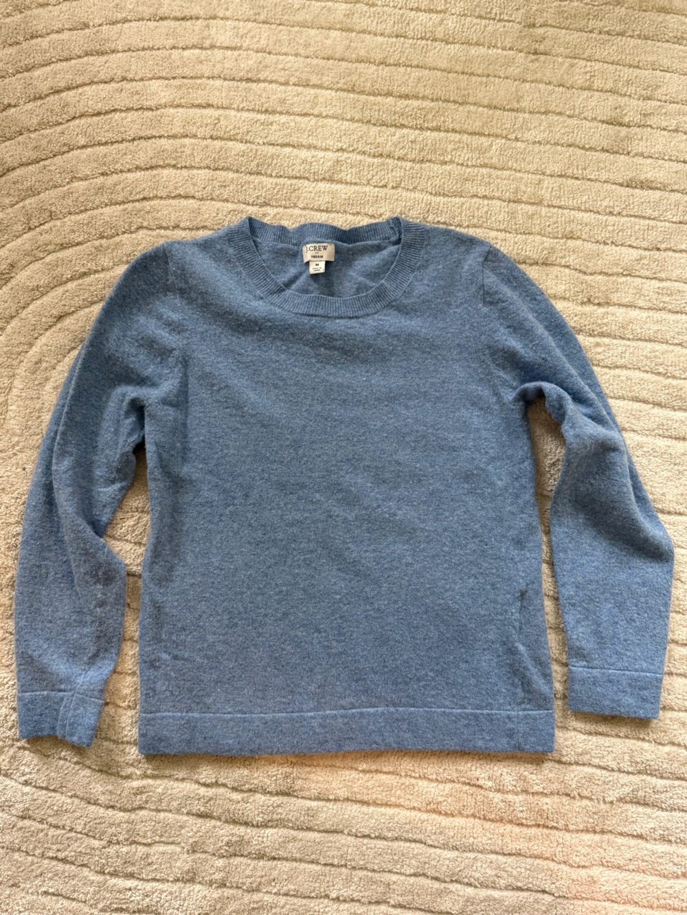 J. Crew Light Blue Crewneck Sweater